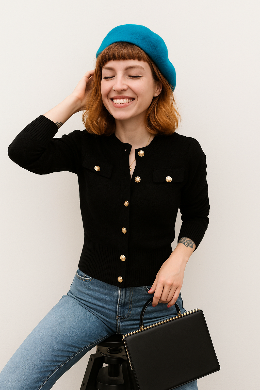 Autumn Chic Cardigan β Korean-Inspired Elegance!