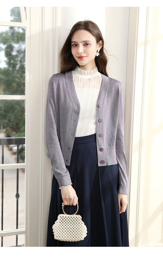 French Knit Cardigan