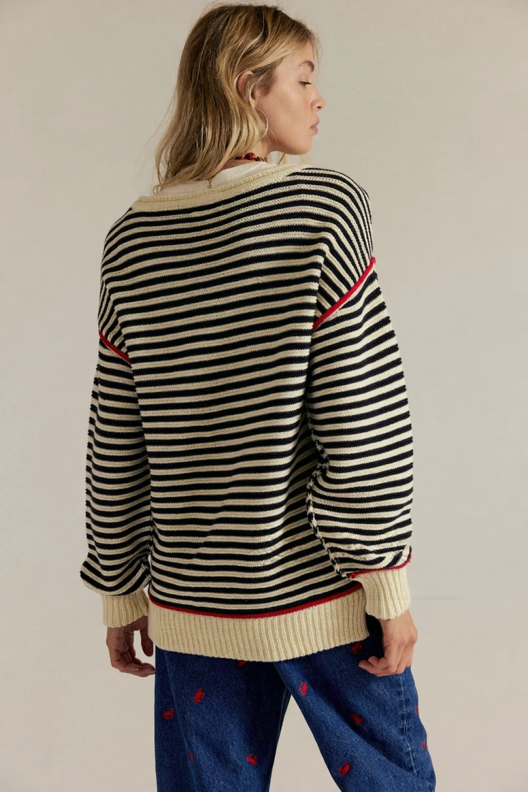 Women’s Striped Knitted Sweater