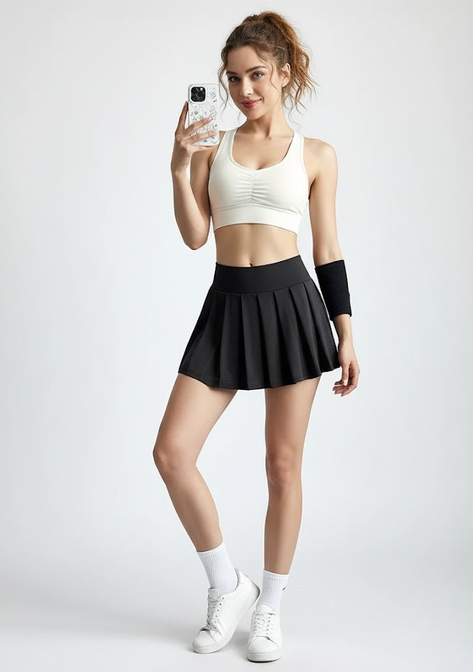 High-Waist Sports Skirt