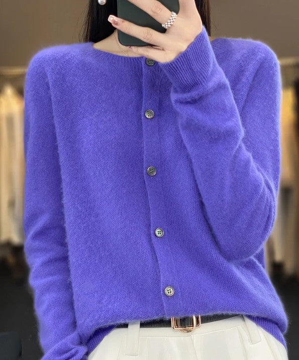 Serene Wool Merino Cardigan