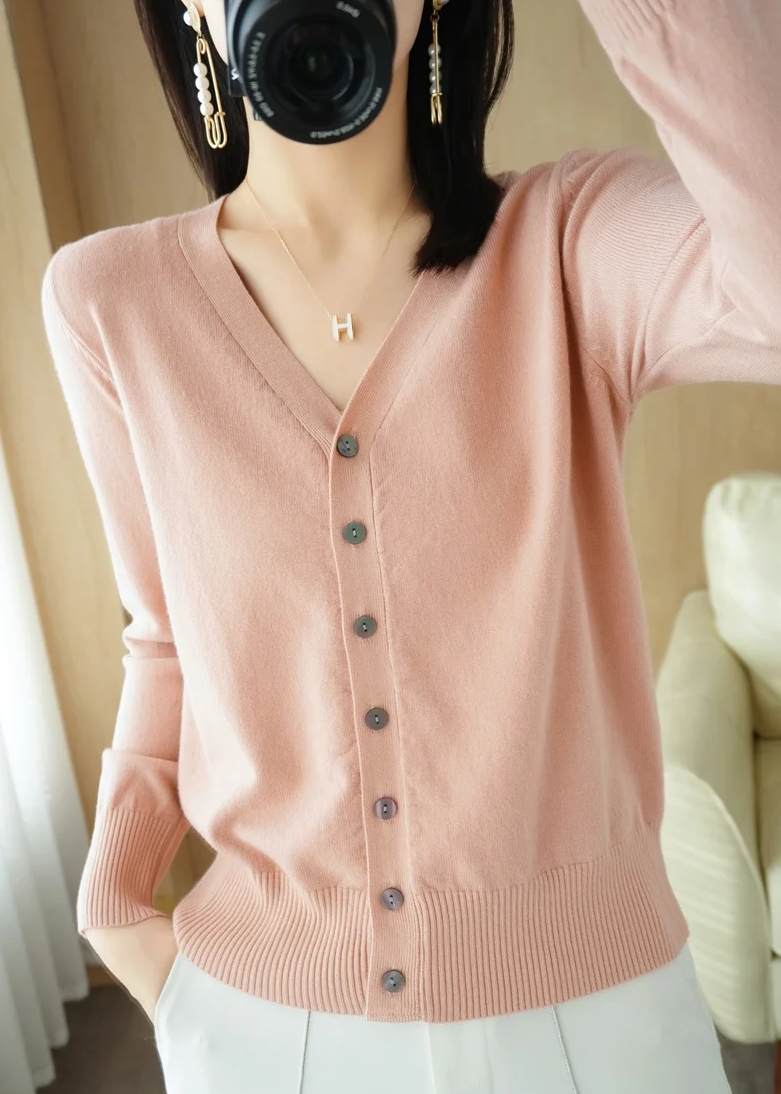 Cashmere Knit Cardigan