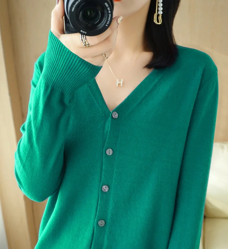 Cashmere Knit Cardigan