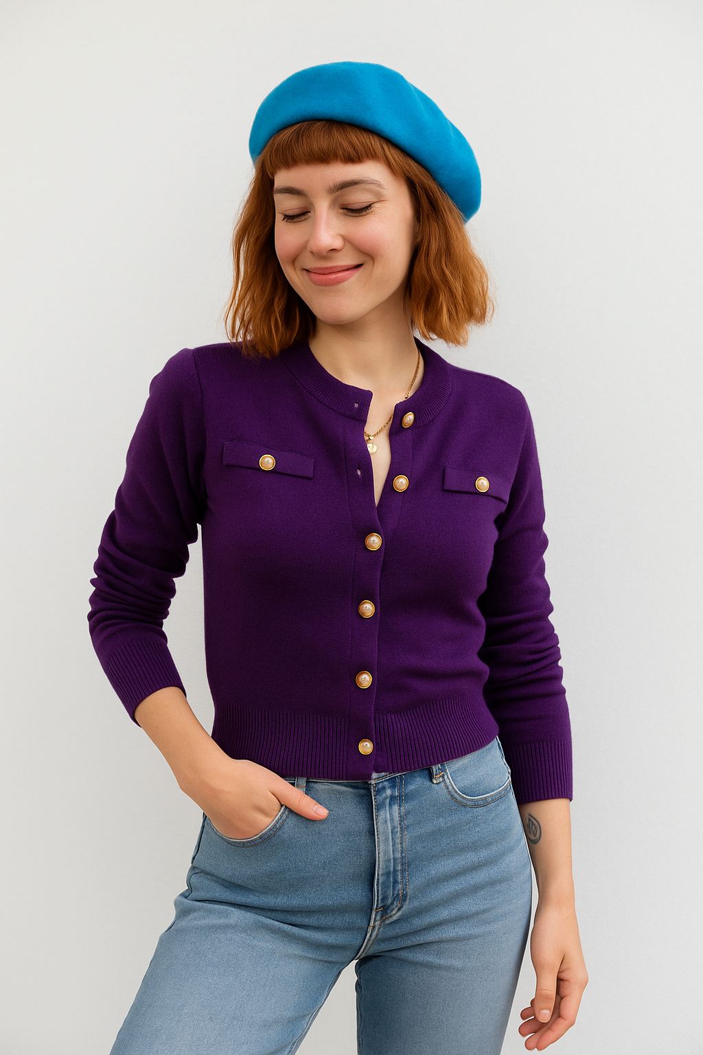 Autumn Chic Cardigan – Korean-Inspired Elegance!