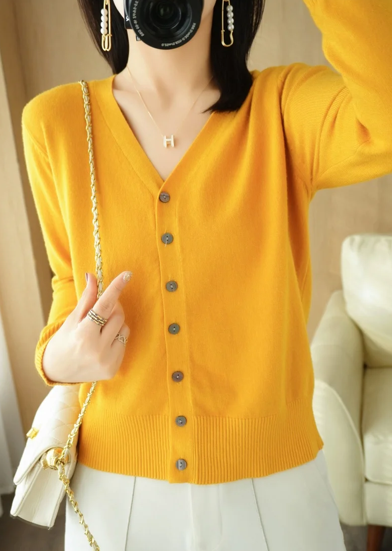 Cashmere Knit Cardigan