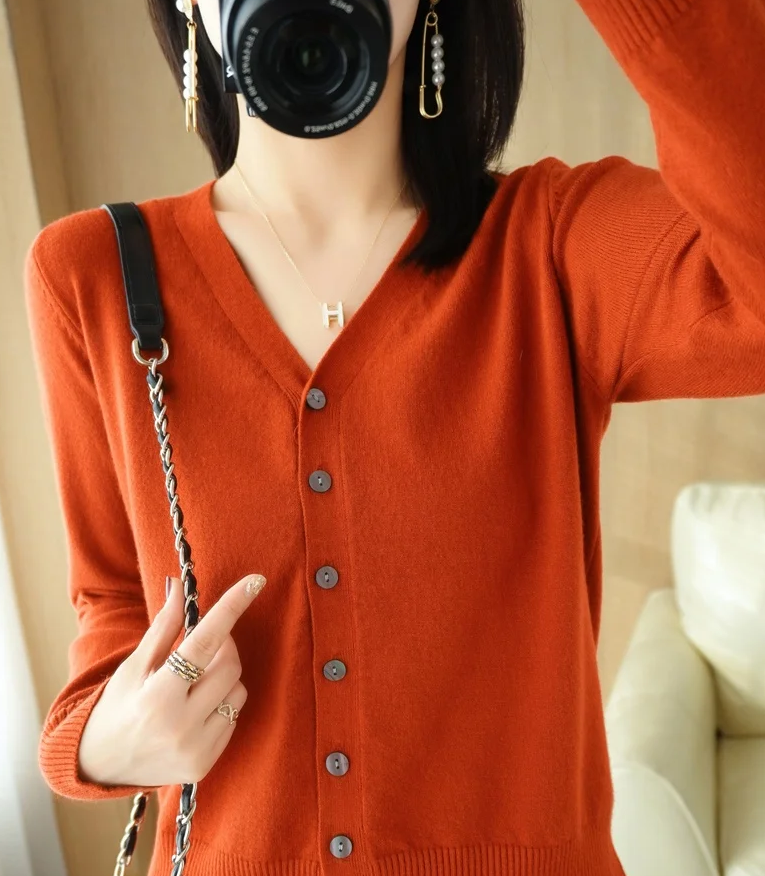 Cashmere Knit Cardigan