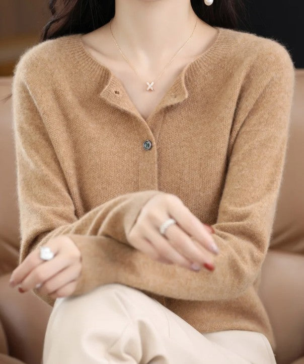 Serene Wool Merino Cardigan