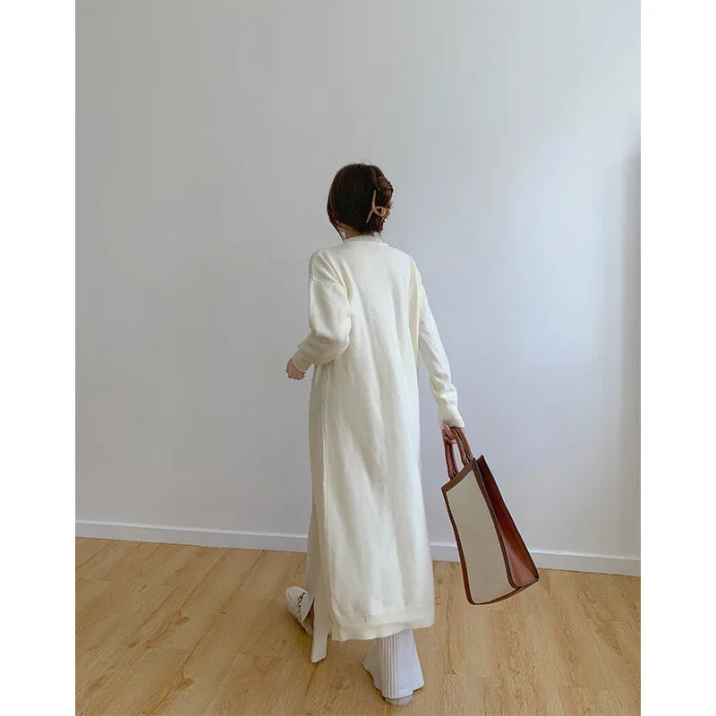 Women’s Chic Knitted Split Dress