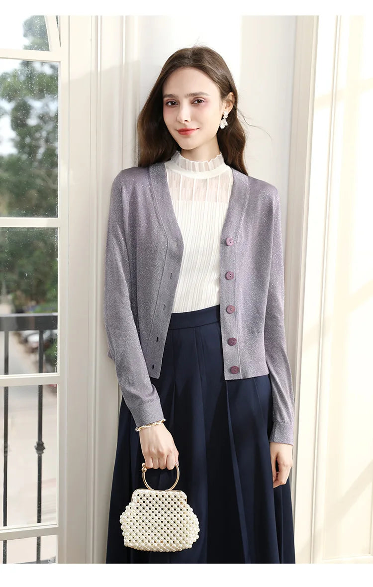 French Knit Cardigan