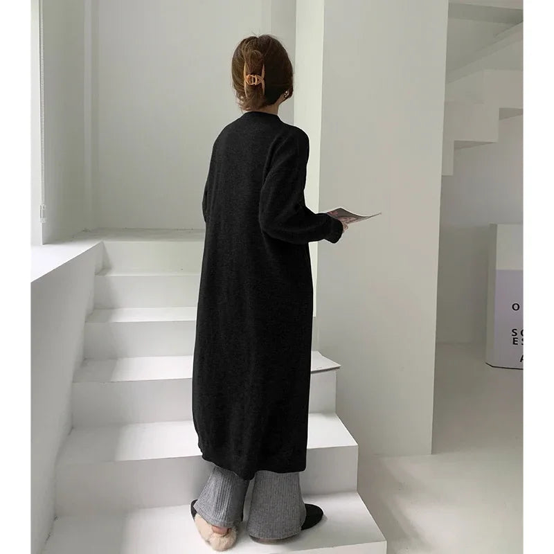 Women’s Chic Knitted Split Dress