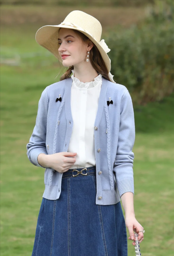 Beaded Collar Sleeveless Top