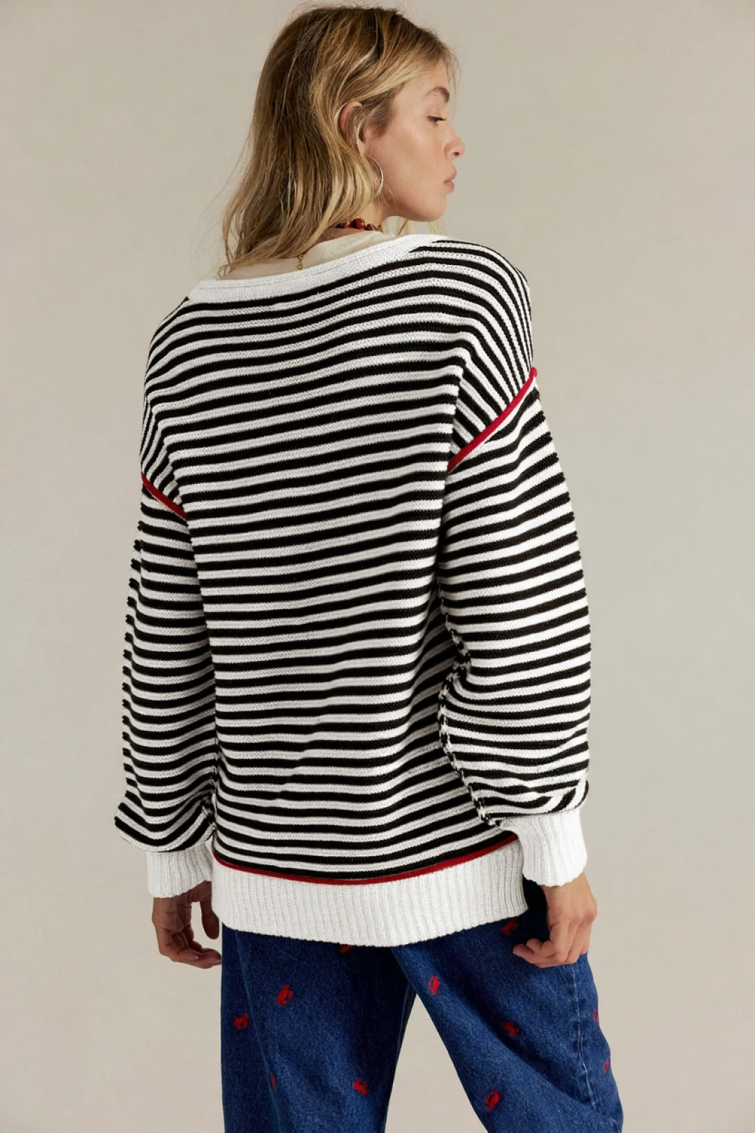 Women’s Striped Knitted Sweater