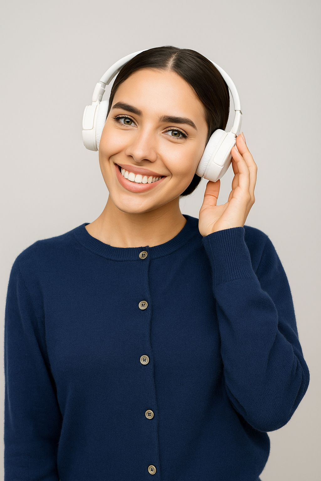 Elegant Worsted Knit Cardigan – Timeless Simplicity Meets Premium Comfort