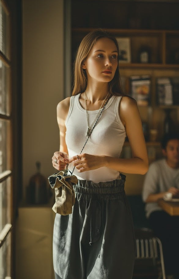 Women’s Solid Slim Fit Vest