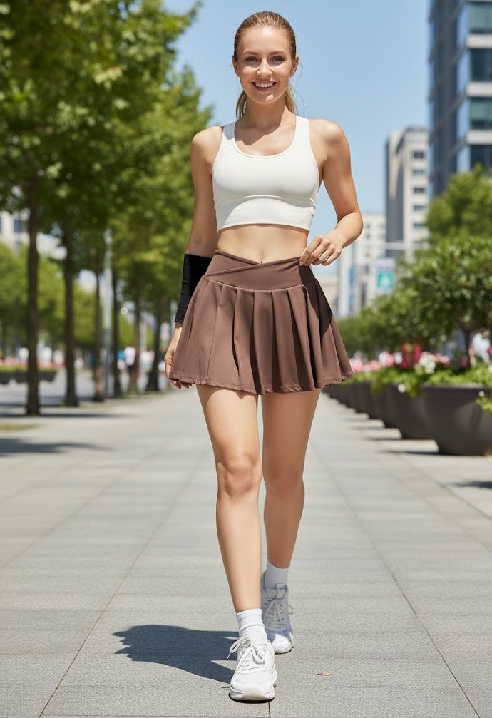 High-Waist Sports Skirt